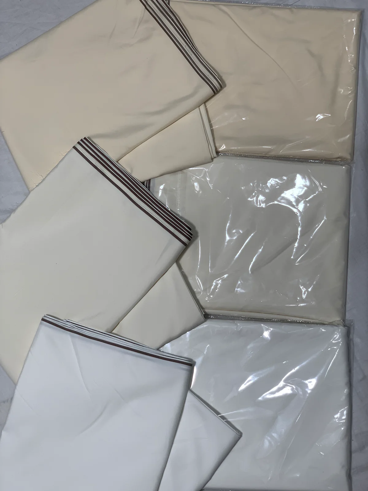 Boski WshinWear High Quality Class Fabric Farooq Textile (Light White Deep Colour) - Image 2